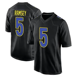 Game Men's Jalen Ramsey Los Angeles Rams Nike Jalen ey Fashion Jersey - Black