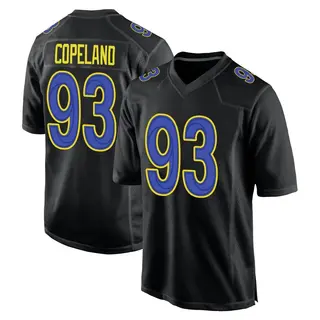 Game Youth Marquise Copeland Los Angeles Rams Nike Fashion Jersey - Black