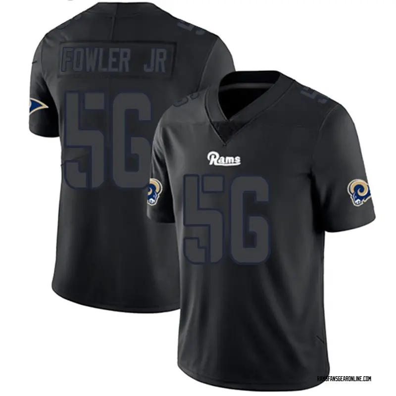 los angeles jersey in black